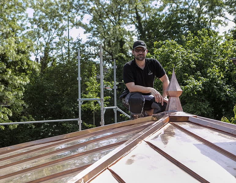 Couverture cuivre 2 - Formdetoit Bas-Rhin